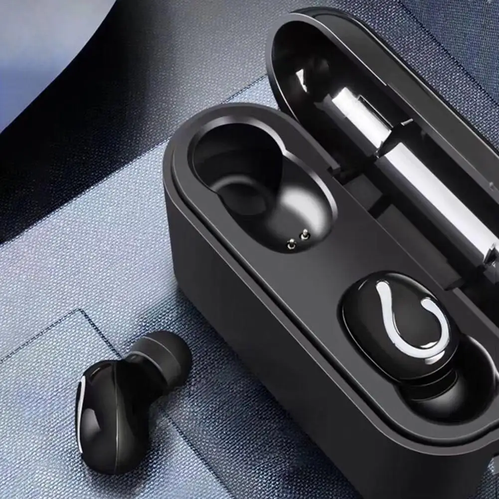 Q32 наушники вкладыши TWS Bluetooth 5 0 Hi Fi 8D объемный звук цифровой дисплей гарнитура IPX6