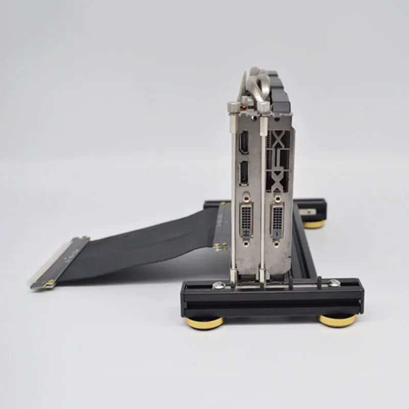 Держатель для видеокарты PCI E 16x3 0 аксессуары внешнего охлаждения DIY удлинитель