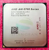AMD A10 シリーズ A10-5700 A10 5700 A10 5700 18K A10-5700K 3.4 2.4ghz 65 ワットのクアッドコア CPU プロセッサ AD5700OKA44H ソケット FM2