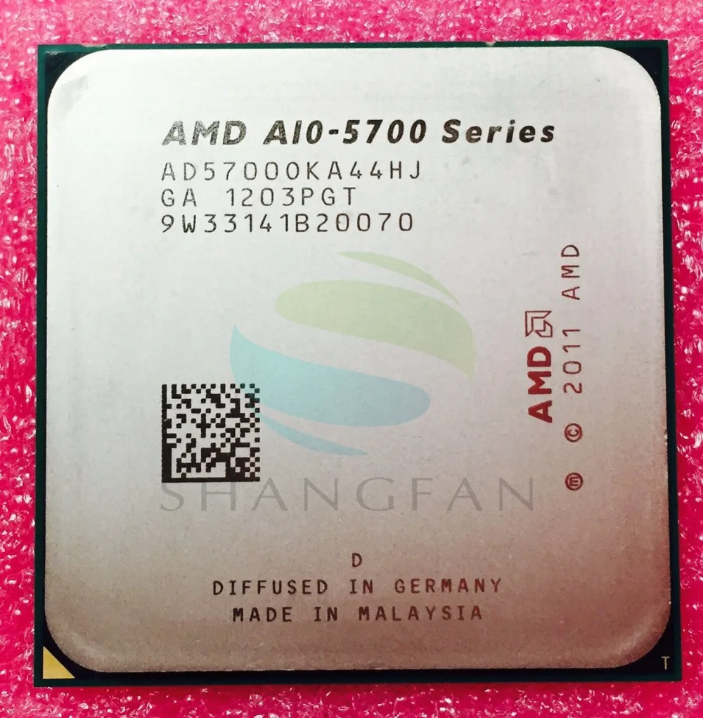 AMD A10 Series A10-5700 A10 5700 A10 5700K A10-5700K 3.4Ghz 65W Quad-Core CPU Processor AD5700OKA44H Socket FM2