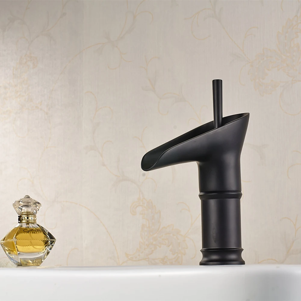 

Antique below counter basin Black Mixing faucet, Brass,Cold & Hot Water, bathroom taps send 60cm Inlet hose FMHJ108