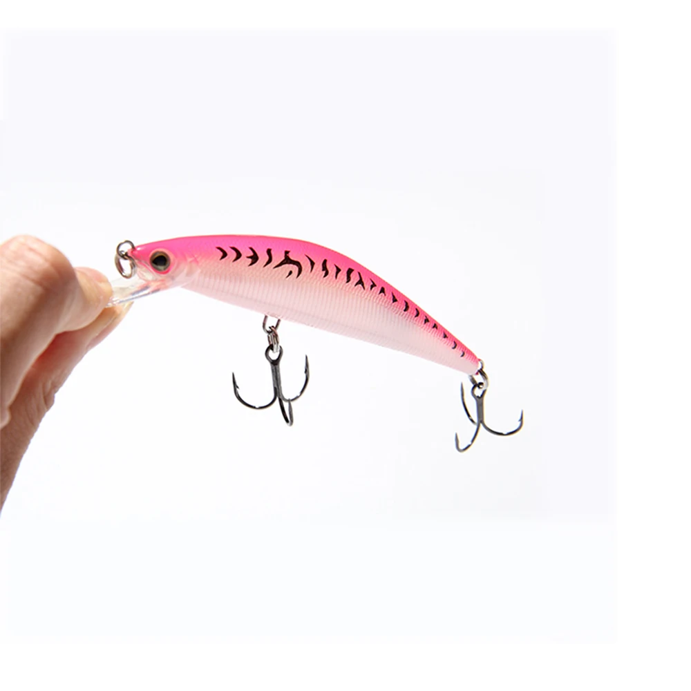 110MM Floating Minnow Fishing Lure Seawater Freshwater Jigging Hard Plastic Artificial Baits
