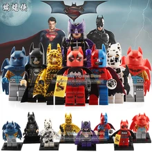 DR. TONG, 80 шт./лот, супергерои Marvel, Бэтмен, леопард, Дэдпул, смокинг, Бэтмен, Охотница, строительные блоки, детские игрушки, WM6027