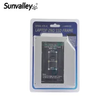 Sunvalley 2nd HDD Caddy mSATA 12,7 мм корпус SSD для расширения хранения ноутбука