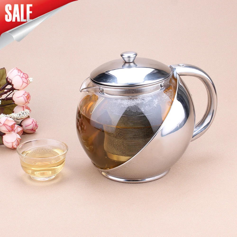 Art Tea Cup * Mug & Tea Pot 500ml Elegant cup teapot glass Stainless