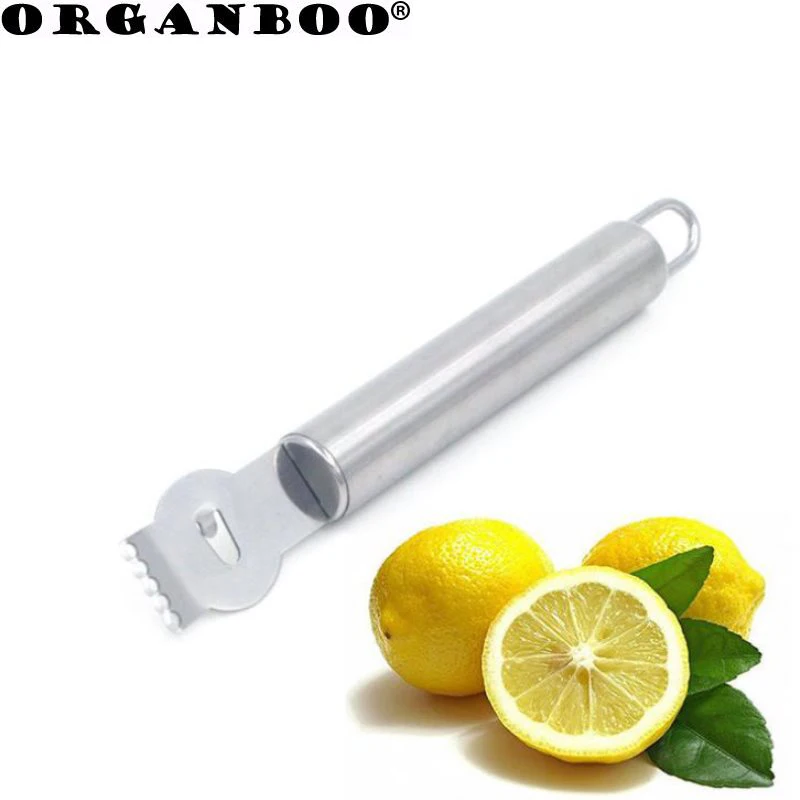 Organboo 1pc Stainless Steel Lemon Orange Citrus Peelers Stainless