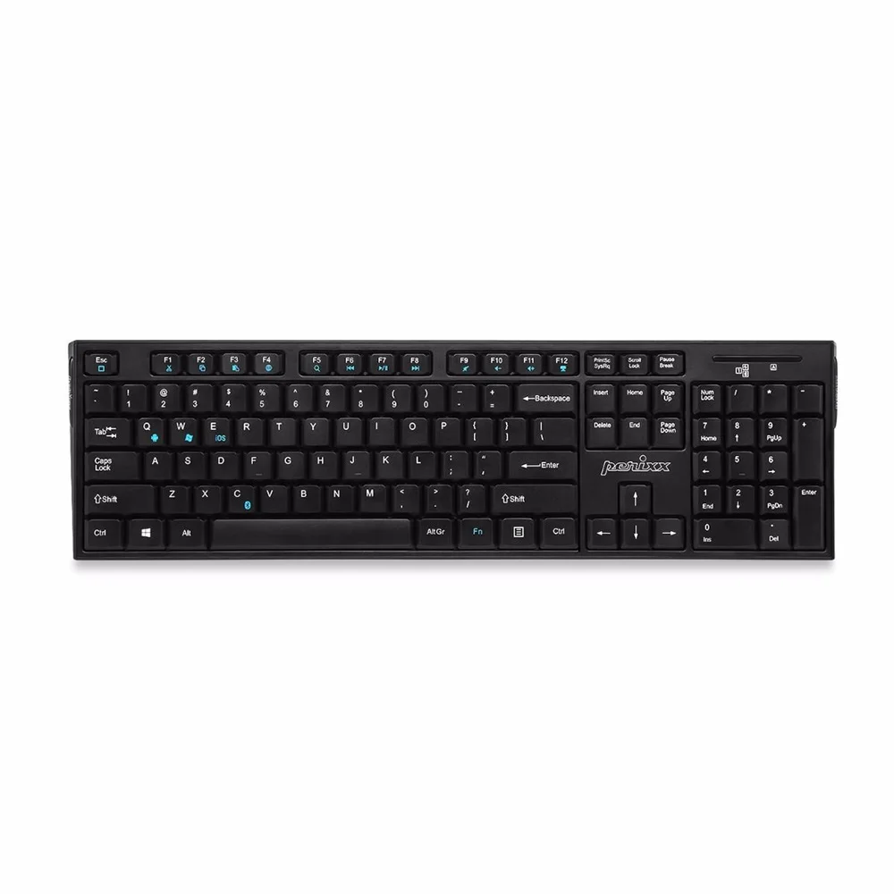 Perixx PERIBOARD 810 Bluetooth клавиатура универсальный ноутбук Настольный планшетный ПК Windows