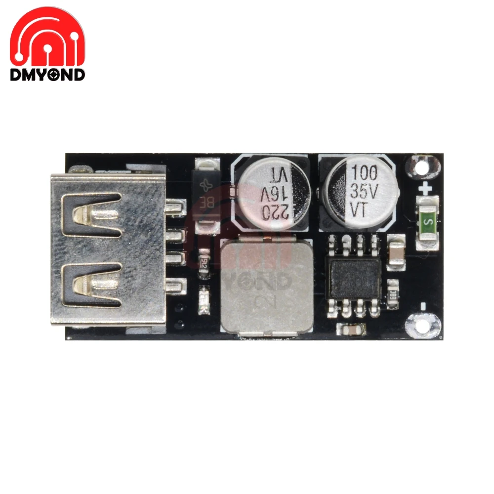 QC3.0 QC2.0 DC понижающий преобразователь зарядный модуль USB 6 32 в 9 12 В 24 для быстрой