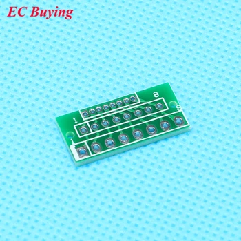 

100pcs 1.27MM 2.0MM 2.54MM 8pin Adapter Board Adapter for Wireless Module 24
