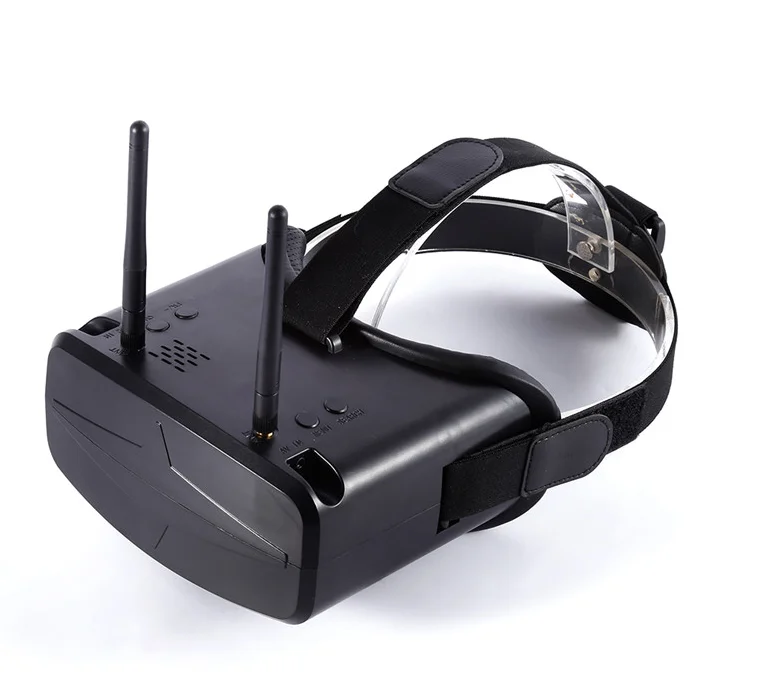 FPV очки RC009 4 3 &quot480x272 5 8G 40CH Raceband авто поиск без батареи лучше чем VR007 EV800 для RC
