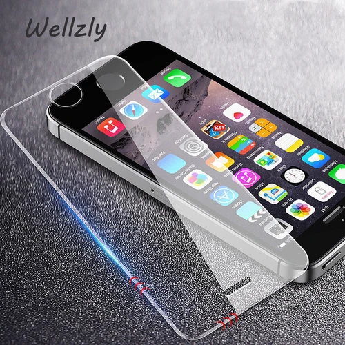 Wellzly 2.5D Screen Protector Tempered Glass For iPhone X 8 7 6 6s Plus Protective Tempered Glass For iPhone X Xr Xs Xs Ma B33 Karachi