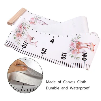 

Nordic Style Wall Hanging Baby Height Measure Ruler Wall Sticker Decorative Child Kids Growth Chart for Bedroom Home Decoration