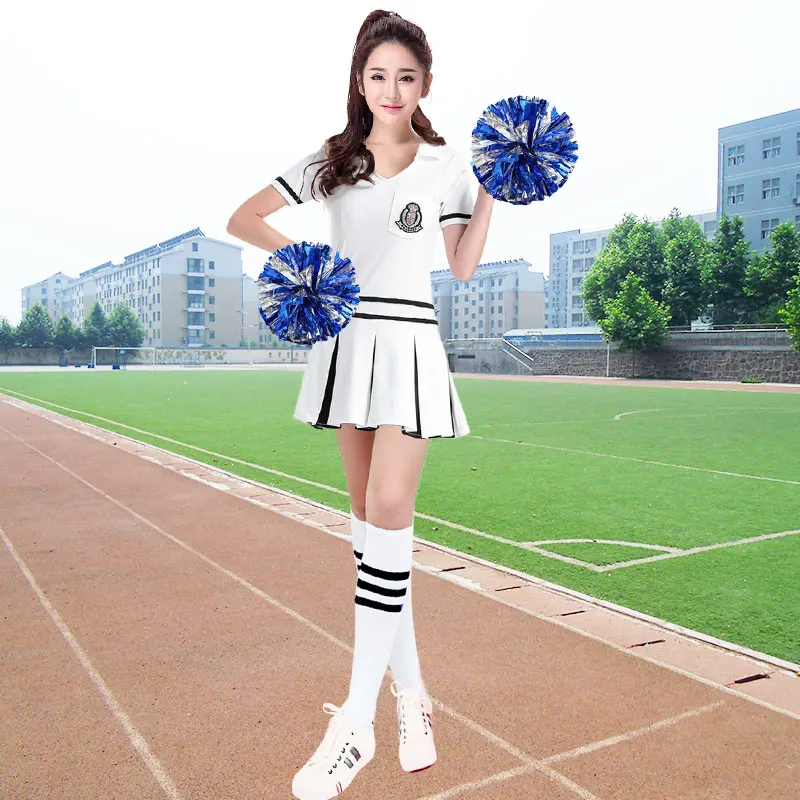 2019 الصيف أزياء رسمية للمشجعين لكرة القدم فتاة الهيب هوب ملابس النساء السيدات الفتيات بلينغ بلينغ الدعاوى الثانوية studen