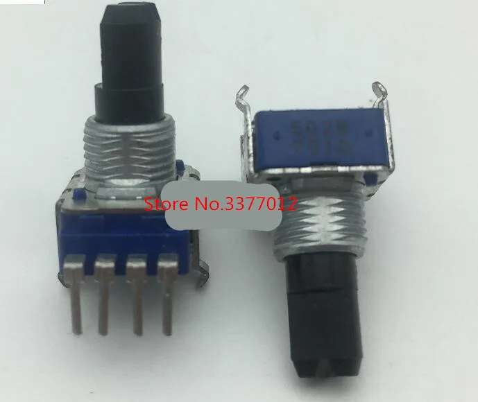 5pcs/lot ALPS switch RK12 type single B5K potentiometer 4 foot axis length 15MM | Обустройство дома