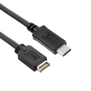 

Cable 50cm USB 3.1 Front Panel Header to USB-C Type-C Male Extension Data