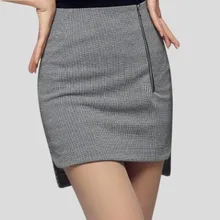 Новая модная короткая юбка до длинной упаковки бедра юбка эластичная женская одежда шаг юбка OL Офис Мини Короткая юбка