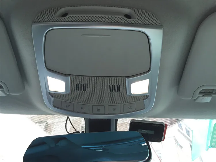 

for Ford Everest Endeavour 4Dr SUV Accessories Matte abs l Interior Front Reading Light Cove Trim 1pcs