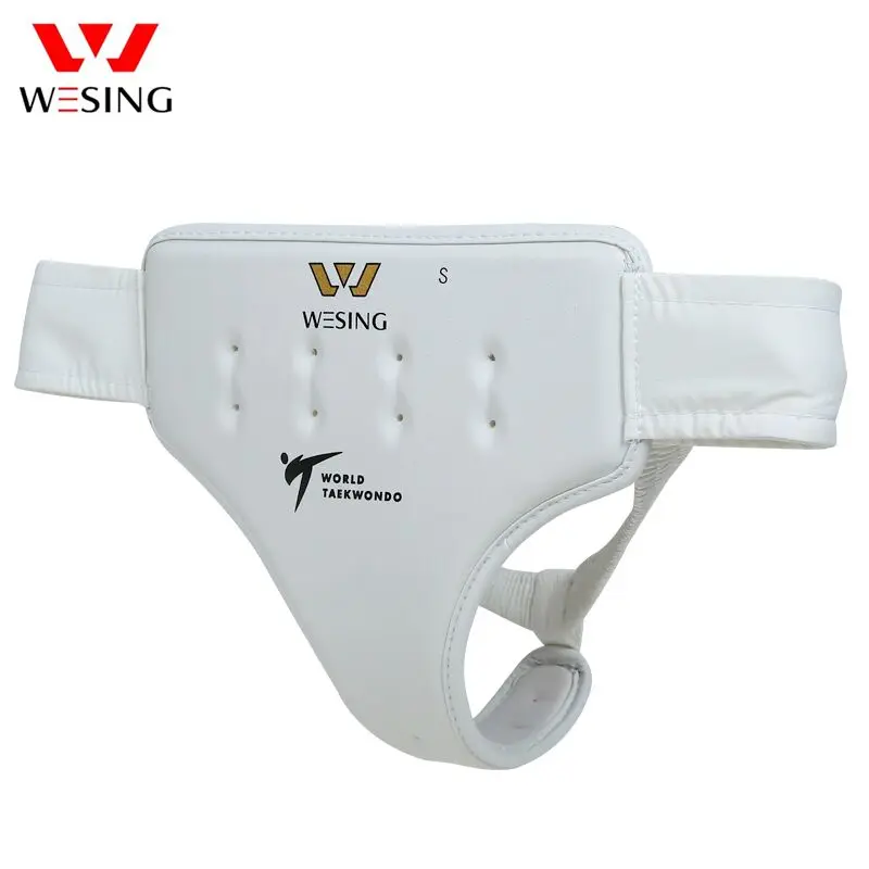 Wesing WTF Approved taekwondo Groin guard Cup Boxing Adult taekwondo groin Protector Jock Strap