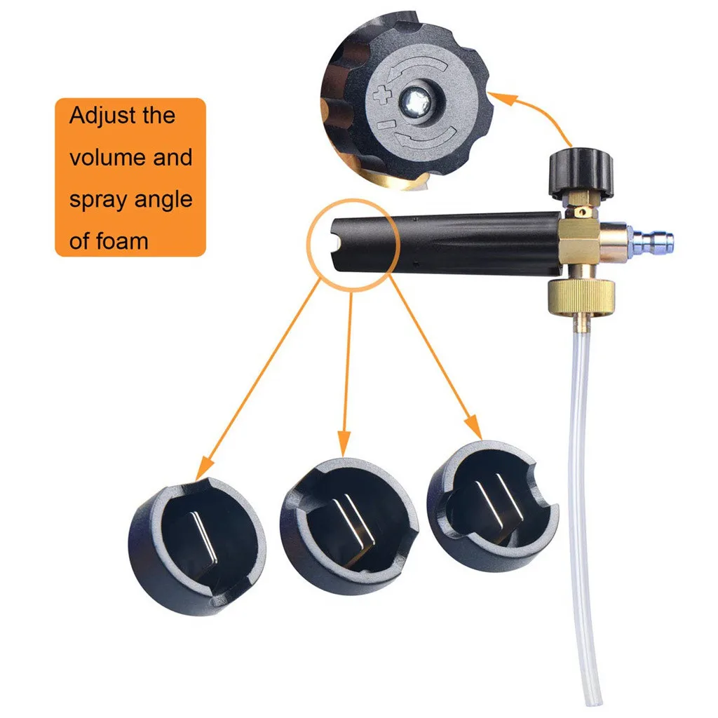Машина для мытья автомобиля высокого давления, пенопластовый горшок, пистолет-распылитель, набор мыла, Очиститель пены, регулируемое сопло распылителя
