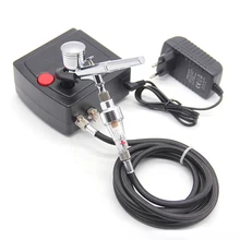 Dual Action Airbrush Spray Gun Air Compressor Kit Art Painting Tattoo Manicure Craft Cake Spray Model Air Brush Nail Tool Set Dual Action Airbrush Spray Gun Air Compressor Kit Art Painting Tattoo Manicure Craft Cake Spray Model Air Brush Nail Tool Set