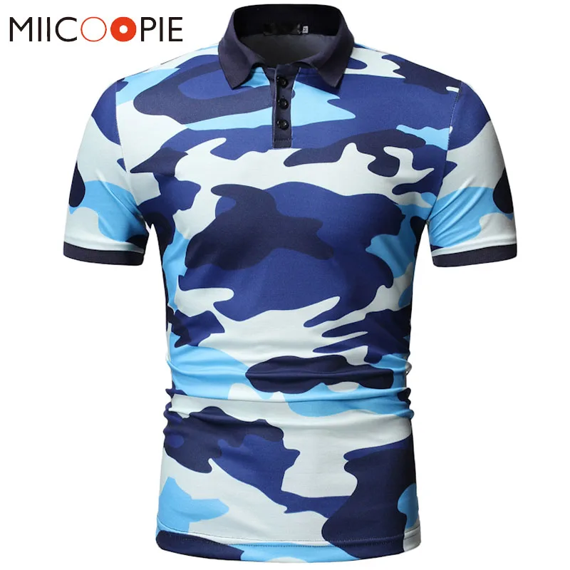 Мужская камуфляжная рубашка-поло, лето, военный камуфляж, Camisa Masculina Polo, мужская приталенная рубашка с коротким рукавом, мужские Поло, M-XXXL