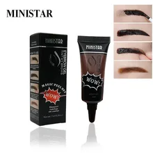Новинка, фирменный водостойкий жидкий хна для бровей, Тонирующий гель, стойкий, серый, коричневый цвет, отшелушивается, для бровей, тату, усилитель, макияж