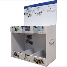 Изготовленный На Заказ крафт е флейта гофрированный дисплей бумажная коробка(DX-058