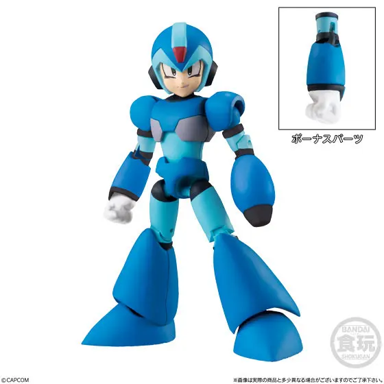 Японское аниме "MegaMan" BANDAI 66 ACTION Vol.2 фигурка-Mega Man/Rockman(полный набор 5 шт