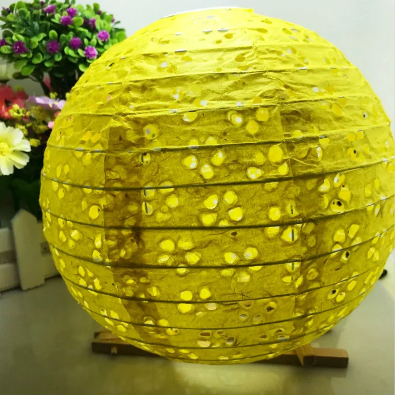 1" 25 см выдалбливают бумажный фонарь воздушный шар китайский круглый бумажный фонарь шар Lampion для фестиваля Свадебные украшения вечерние