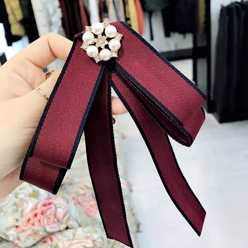 Новый женский галстук сплошной цвет бабочка женский галстук-бабочка модный женский студенческий отель клерк официантка Шея Одежда ленты