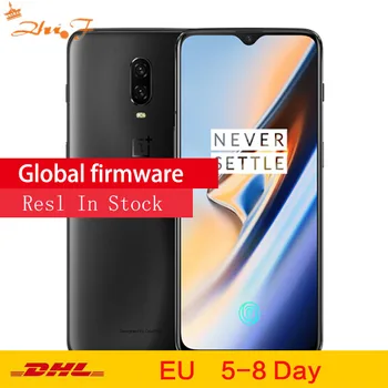 Перейти на Алиэкспресс и купить Мобильный телефон Oneplus 6T, 8 Гб ОЗУ 128 Гб ПЗУ, Восьмиядерный процессор Snapdragon 845, экран 6,41 дюйма с двойной камерой, разблокированный телефон NFC