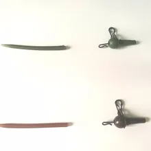 20 xAnti Tangle Rig рукава(жесткие)+ 20 x безопасная клипса с Вертлюги+ 20x быстроходные шарниры для снасть для ловли карпа аксессуары