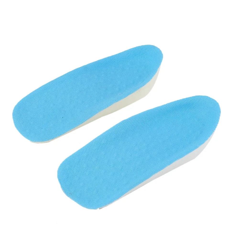 

1 Pair 2CM Height Increasing Heel Lift Half Insoles In Sock Pads Flat Foot Cushioning Comfortable Shoe Insoles