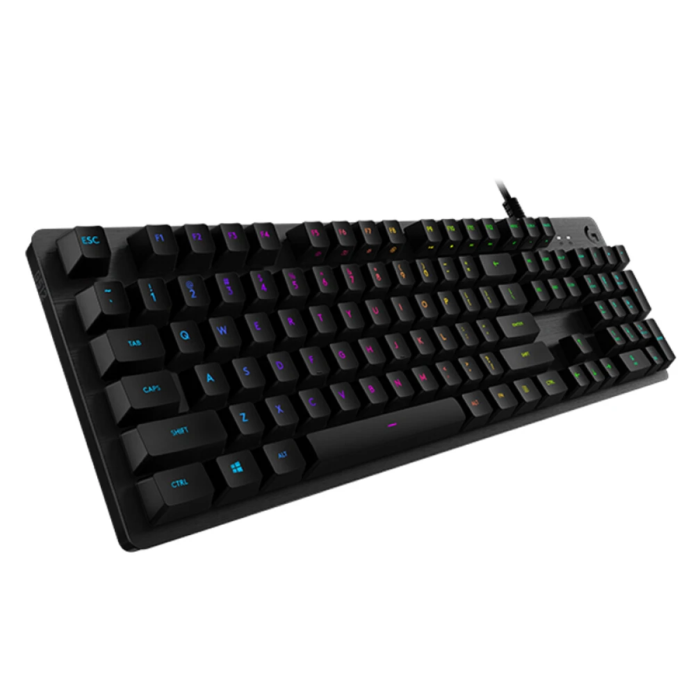 Полноразмерная Механическая игровая клавиатура Logitech G512 RGB механическая G L axis
