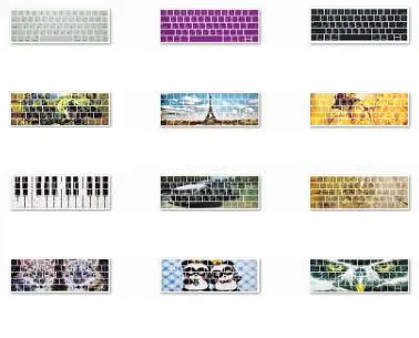 

Korean Keyboard Cover Protector Skin for MacBook 13 15 A1706 A1707 A1989 A1990 with Touch Bar & Retina, Korea Keyboard Sticker