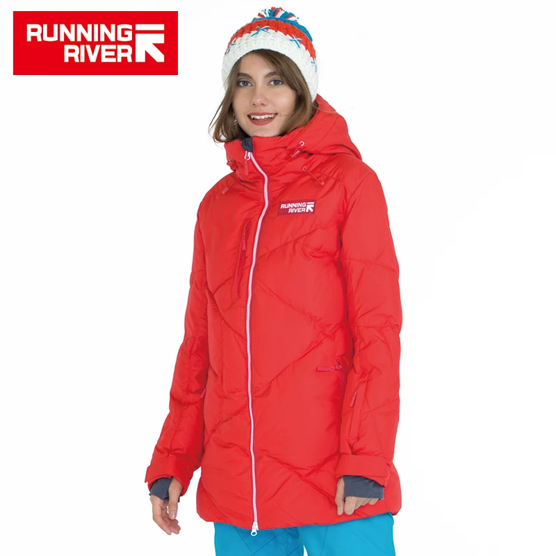 تشغيل نهر ماركة عالية الجودة المرأة أسفل snowboard دثار 5 ألوان 6 أحجام مقنعين الشتاء الدافئة الرياضة جاكيتات # a5002 تشغيل نهر ماركة عالية الجودة المرأة أسفل snowboard دثار 5 ألوان 6 أحجام مقنعين الشتاء الدافئة الرياضة جاكيتات # a5002
