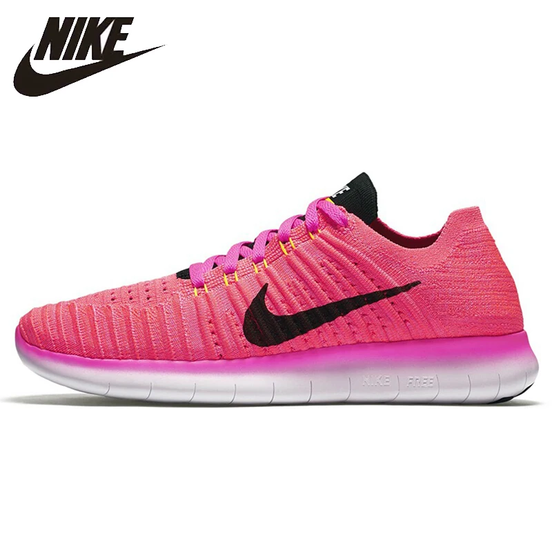 Nike Оригинальный новое поступление 2018 Бесплатная RN FLYKNIT для женщин кроссовки