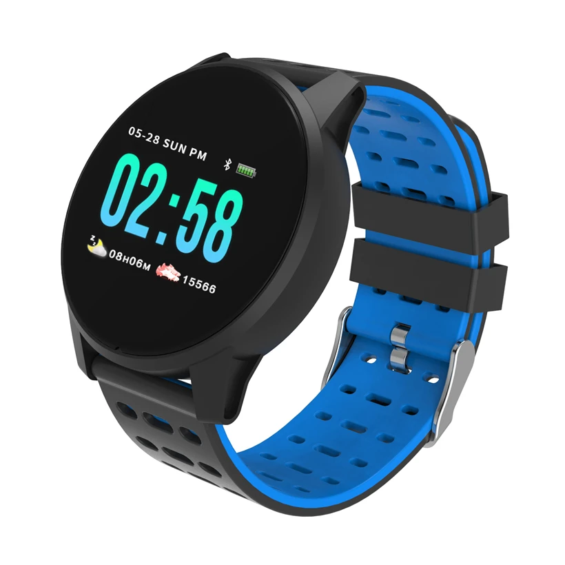 

W1 Smart Watch Fitness Tracker Bracelet Blood Pressure Measurement Waterproof Heart Rate Monitor Women Men Fitness band ky108