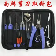 KLOM набор для удаления сломанных ключей набор слесарных инструментов извлекли сломанные ключи легко из замок запорный набор инструментов для ремонта