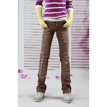 wamami 99 Brown Jeans Pants Trousers Outfit 1 4 MSD DOD LUTS BJD Dollfie