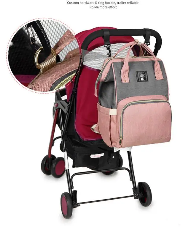 Большая емкость рюкзак для мам детские вещи Детские коляски путешествия кормящих пеленки уход за ребенком