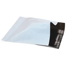 Курьерские Сумки 50 шт. большой размер Серый Белый самоклеющиеся Пластиковые Поли мешок Экспресс конверты-пакеты для почтовых отправлений сумка для хранения