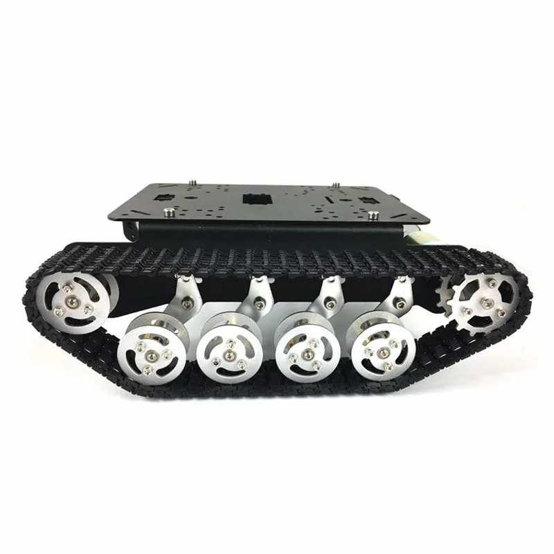 Robot Arduino Raspberry Pi Esp8266 Tank Chis Smart Car Mini T100 Crawler Tank Car Chis Tracked Smart Robot Compeion Diy Toy