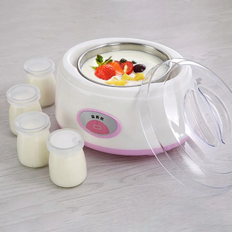 

Electric Multifunction Yogurt Machine Home 1.2L Large Capacity Automatic Yogurt Machine DIY Stainless Steel Liner Yogurt Machine