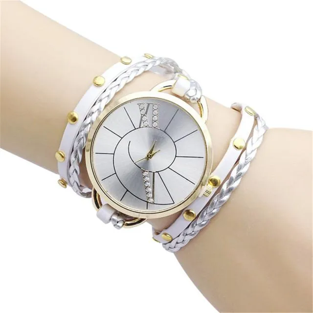 Big Dial Women's Bracelet Watches Hand Woven Ladies Watch top sale wrist quartz Big Dial Women's Bracelet Watches Hand Woven Ladies Watch top sale wrist quartz
