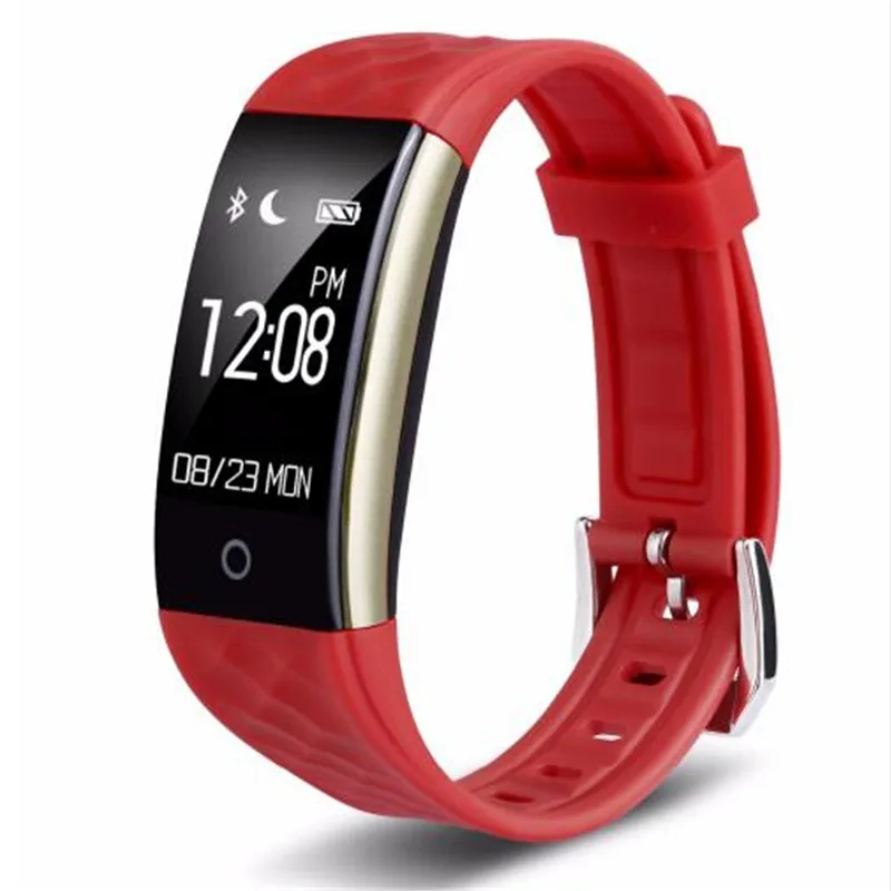 S2 Smart Wristband Heart Rate Monitor IP67 Sport Fitness Bracelet Tracker Smartband Bluetooth
