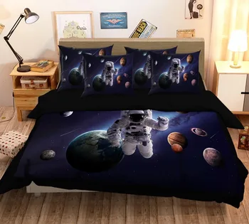 

3D Universe Earth 58 Bed Pillowcases Quilt Duvet Cover Set