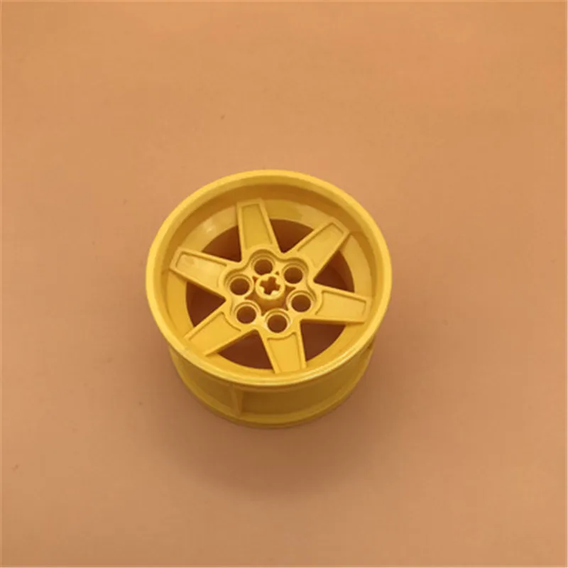 2 шт./лот MOC Brick Technic Wheel 94 8*44 мм ZR Rim + Шина Hub 54120 15038c05 строительные блоки автомобиль DIY