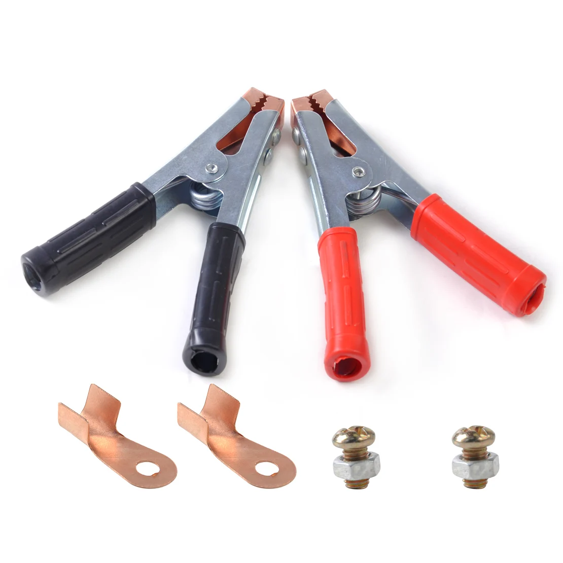 CITALL Car Crocodile Jump Lead Clamp font b Battery b font Clips for Jumper Cables Black