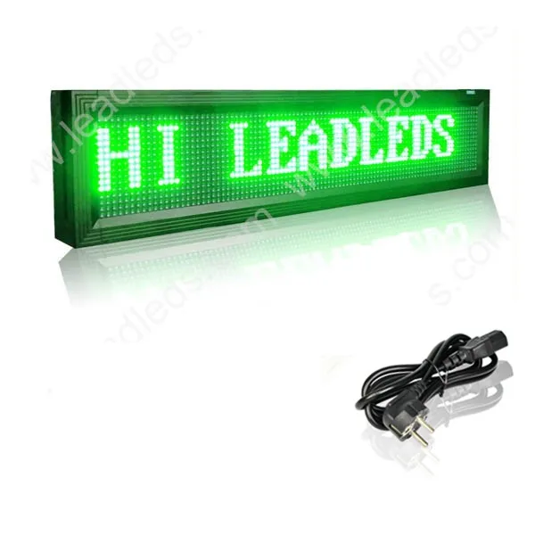 P10mm Outdoor Waterproof RGB Full color LED Display High brightness Scrolling Message Board LAN information input